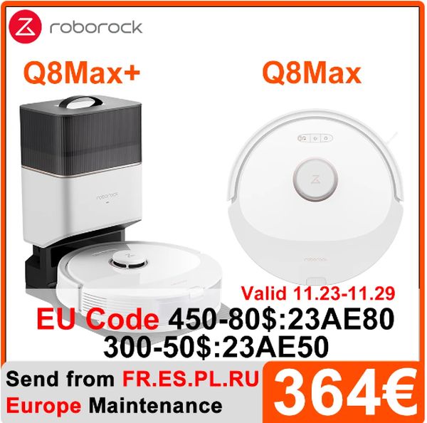 Roborock Q8 Max/Q8 Max+ Vacuum Cleaner - Aliexpress