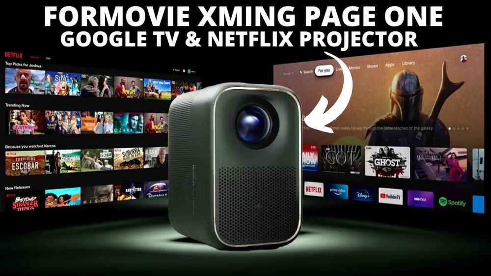 Xming Page One: Is This Xiaomi's First Projector with Google TV and Netflix?