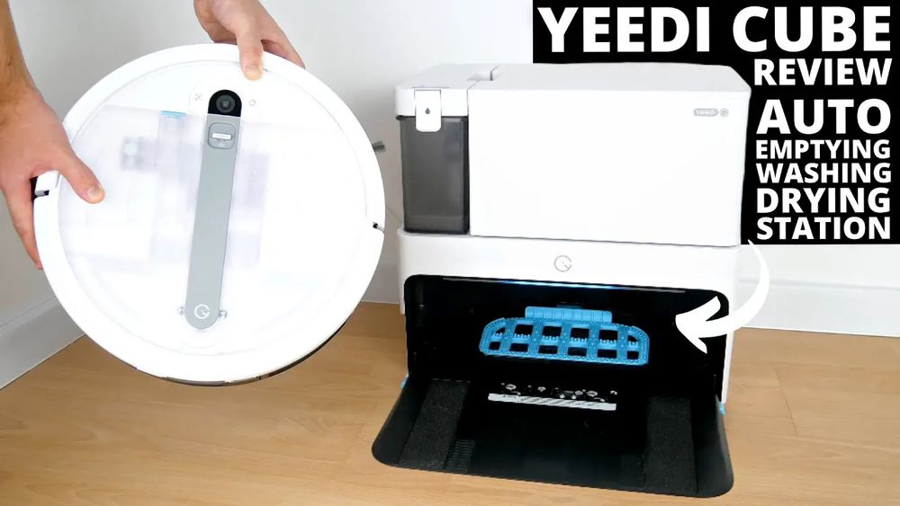 Finally, Compact and Affordable Self-Emptying/Washing Robot Vacuum! Yeedi Cube REVIEW