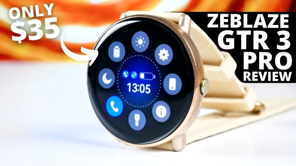 Stylish Smartwatch That Is Also Good For Sports! Zeblaze GTR 3 Pro REVIEW