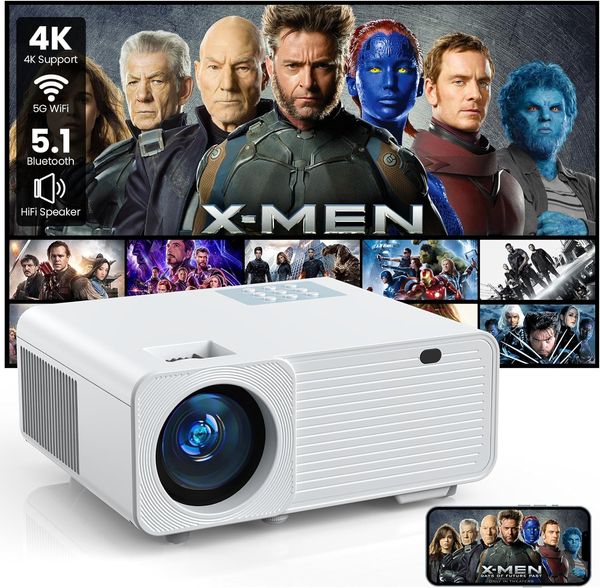 NICPOW Native 1080P HD Projector - US Amazon