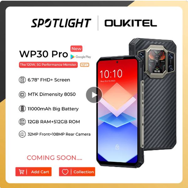 Oukitel WP30 Pro [World premiere] - Aliexpress