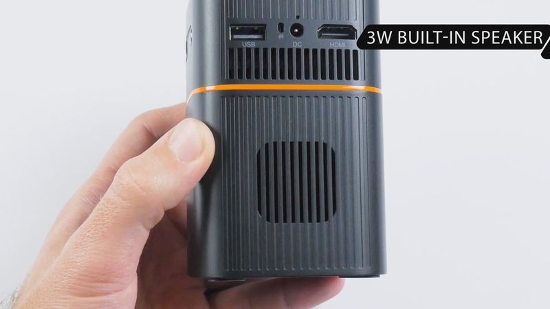 FATORK D042 REVIEW: Battery-Powered 5G Wi-Fi Projector Fits In A Pocket!