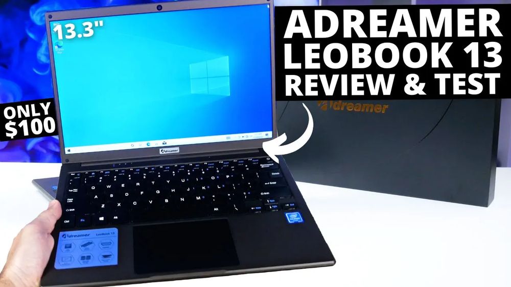 What To Expect From $100 Laptop In 2023? Adreamer LeoBook 13 REVIEW
