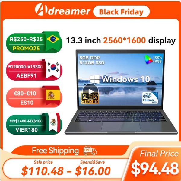 Adreamer LeoBook13 Laptop - Aliexpress