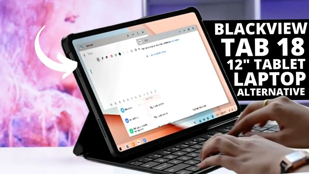 Blackview Tab 18 Is A Good Laptop Alternative!