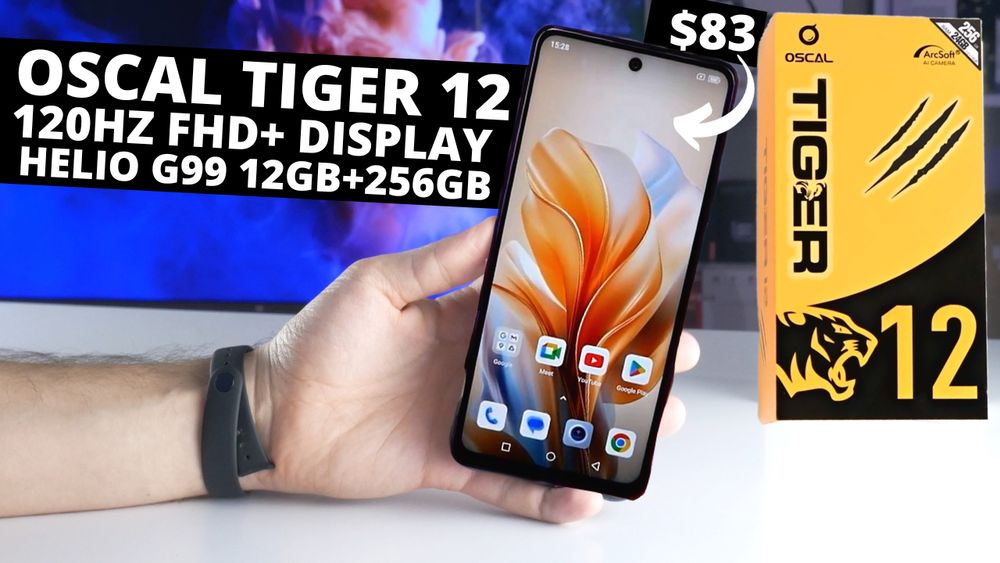 OSCAL TIGER 12: Is This A Clone of Blackview SHARK 8?