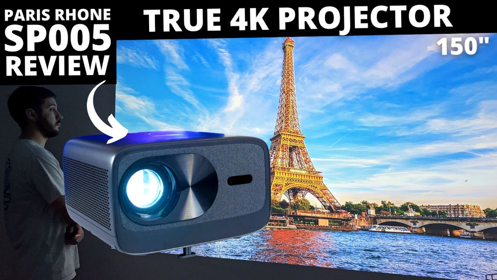 Is True 4K LCD Projector Really Good? Paris Rhône SP005 REVIEW