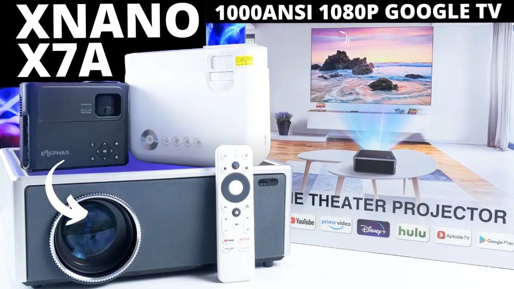Big and Heavy Projector But With Great Image Quality! Xnano X7A REVIEW