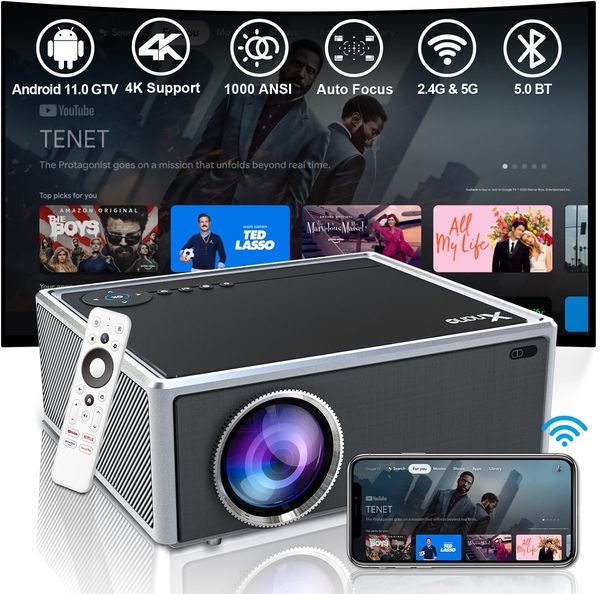 Xnano X7A Android 11.0 GTV Projector - Amazon