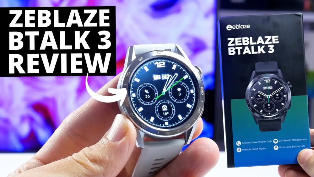 Premium-Looking Smatwatch For A Budget Price! Zeblaze BTalk 3 REVIEW