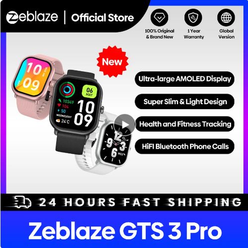 Zeblaze GTS 3 Pro Smart Watch - Aliexpress