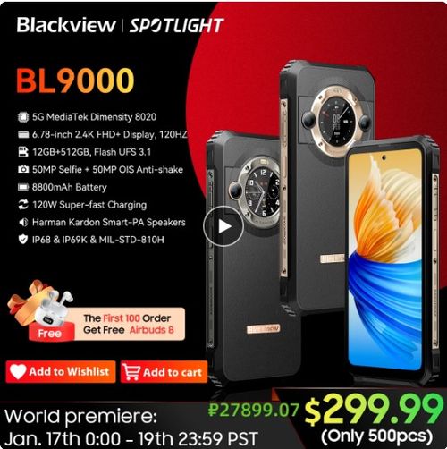 Blackview BL9000 5G Rugged Smartphone - Aliexpress