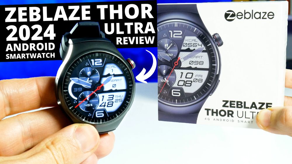 Android Smartwatch in 2024 Any Good? Zeblaze Thor Ultra REVIEW