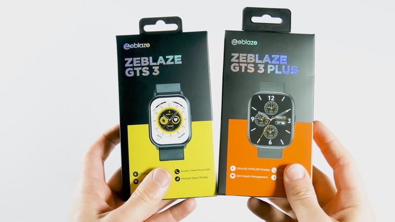 Zeblaze GTS 3 vs GTS 3 Plus: The Display Makes the Difference!