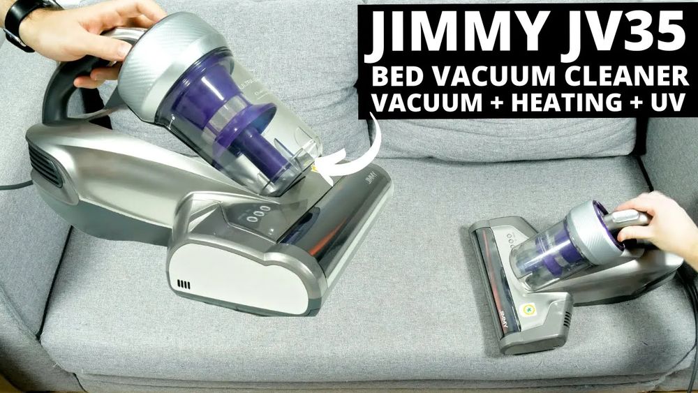 Vacuum Cleaner For Deep Clean Your Mattress! JIMMY JV35 REVIEW