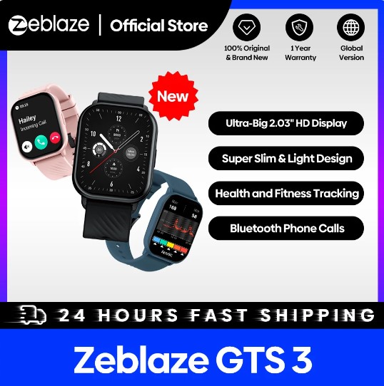 Zeblaze GTS 3 Smart Watch - Aliexpress