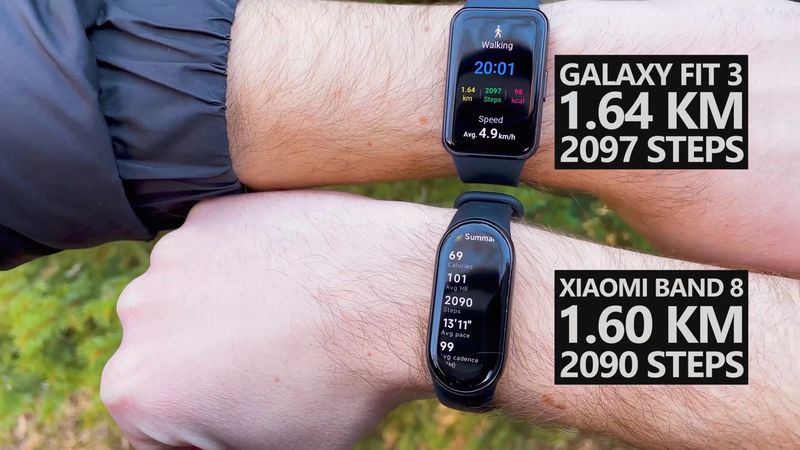 Why I Would Choose the Samsung Galaxy Fit3 Over the Xiaomi Smart Band 8