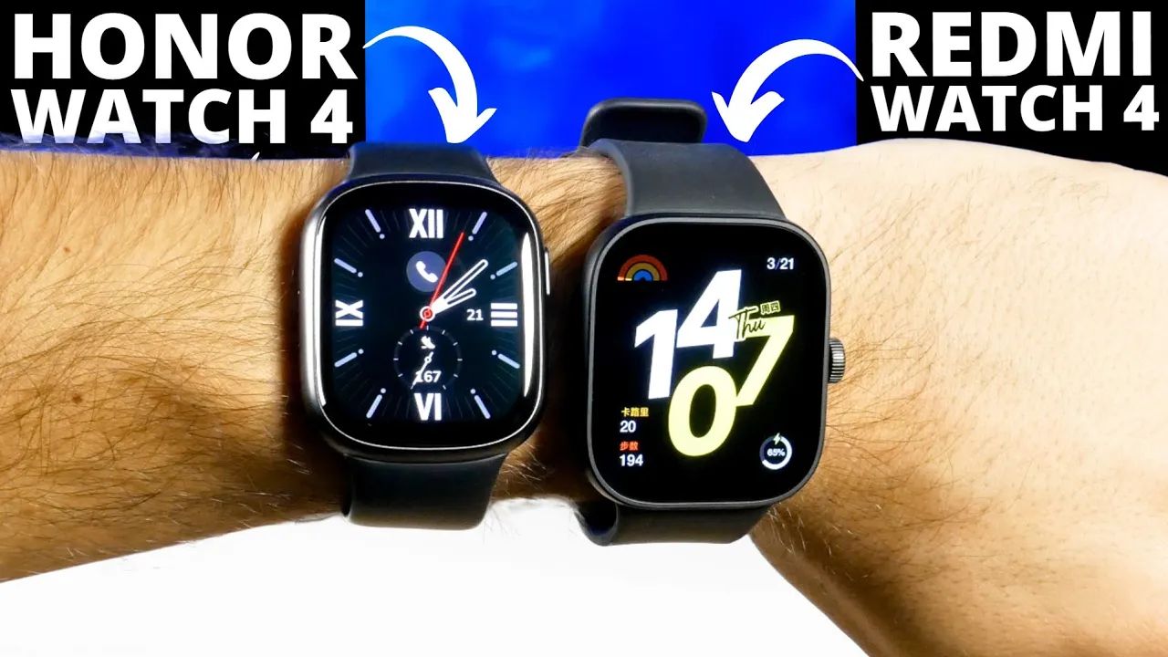 Honor Watch 4 vs Redmi Watch 4: Honor Smartwatch Has a Killer Feature!