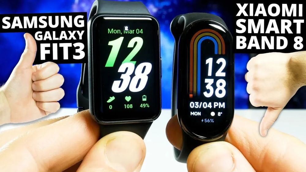Is Samsung Galaxy Fit 3 Better Than Xiaomi Smart Band 8?
